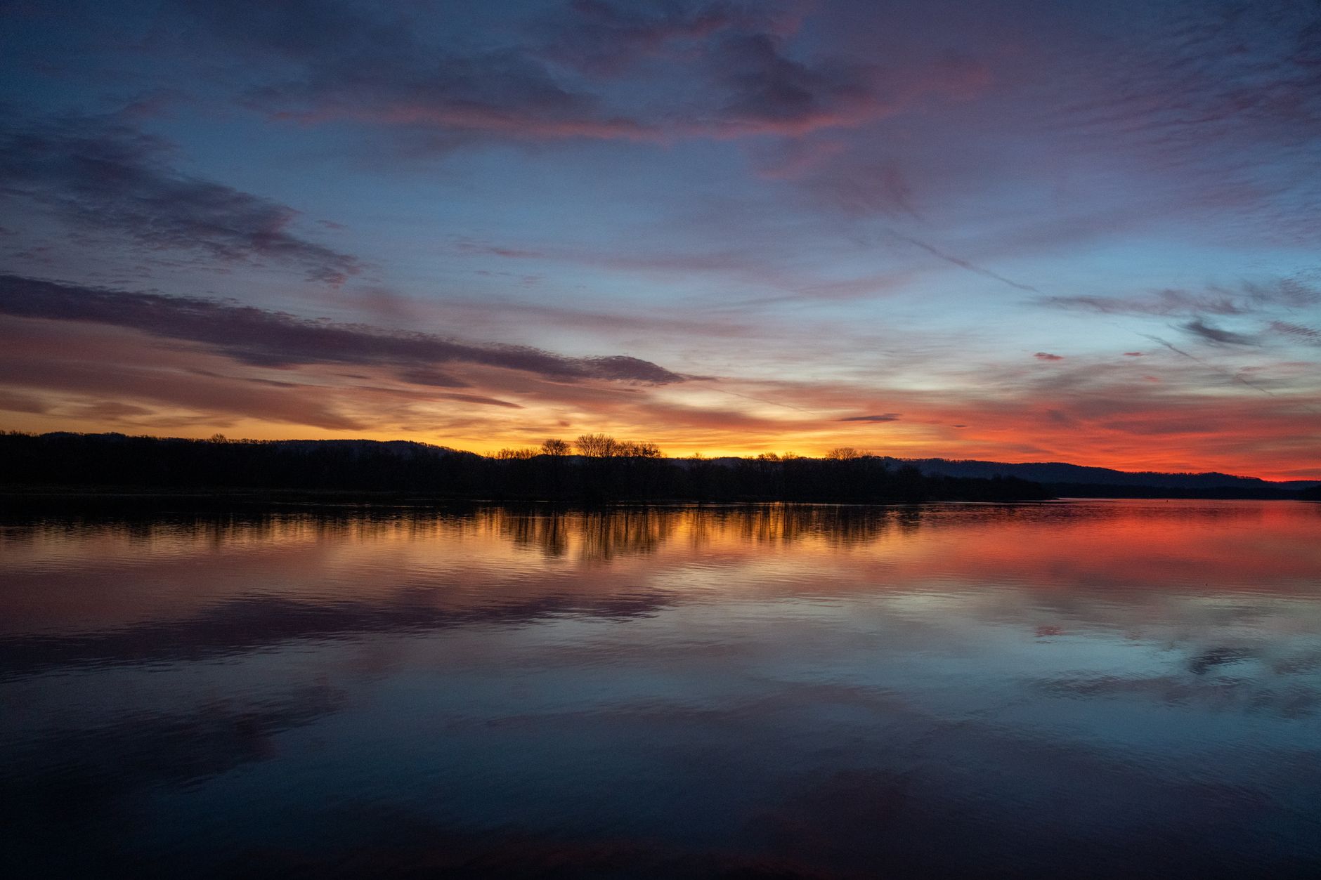 River Sunset
